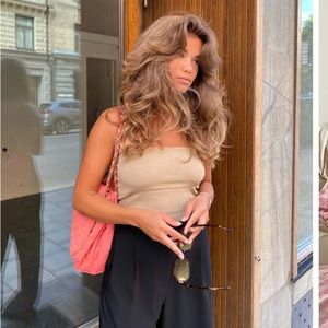 Djerf Avenue Tube Top Toffee